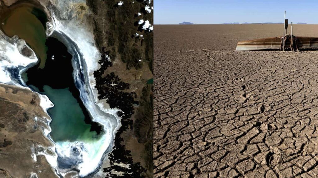 El Lago Poopó: pasado y presente