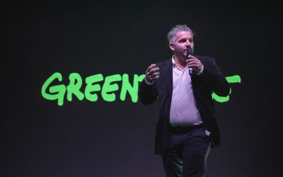 Diego Salas en una fotografía de Greenpeace