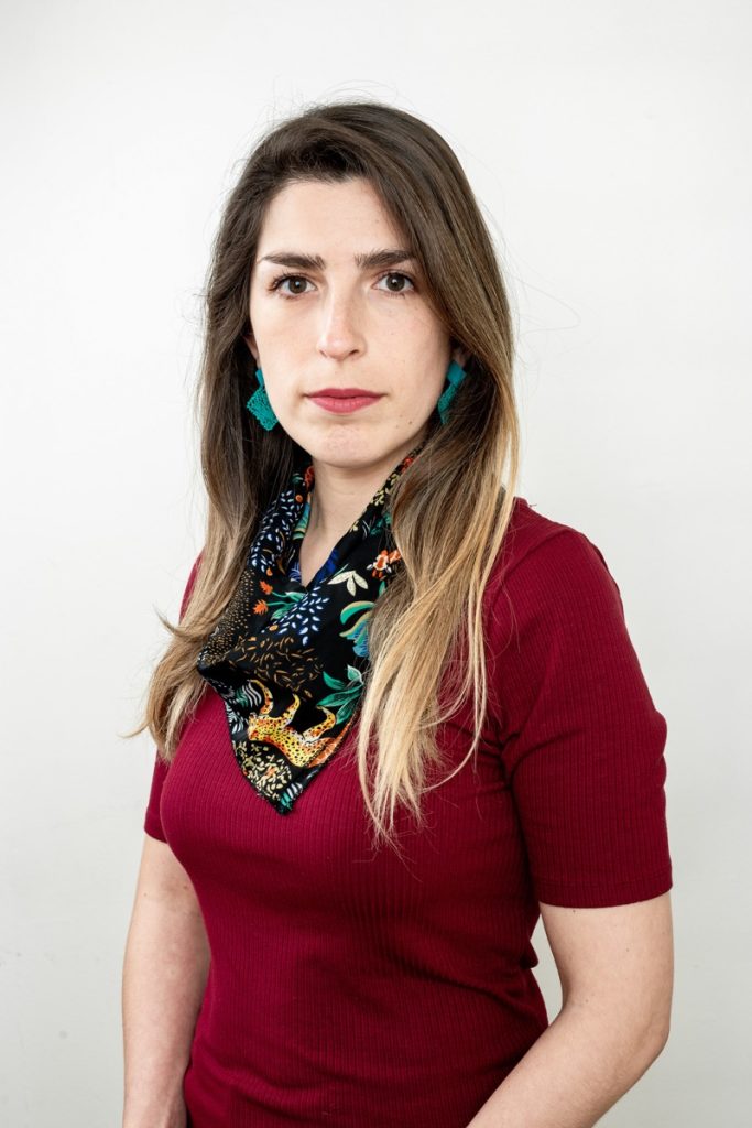 Dominique Charlin en una fotografía de Greenpeace