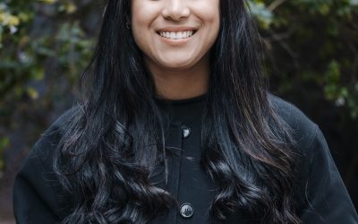 Laura Caicedo Valencia en una fotografía de Greenpeace