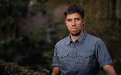 Matías Arrigazzi en una fotografía de Greenpeace