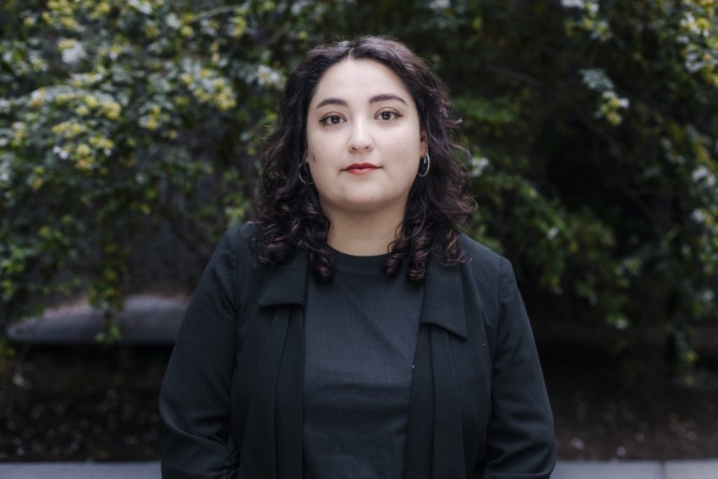 Roxana Núñez en una fotografía de Greenpeace